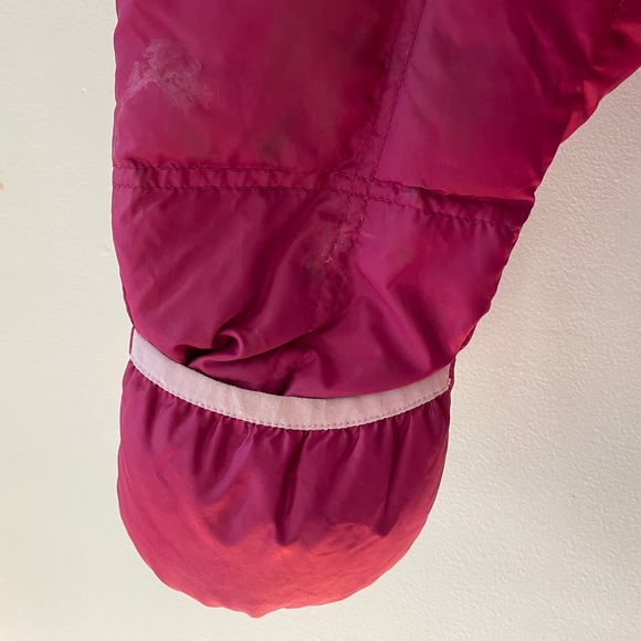 Pink REI Down Filled Bunting snowsuit. Size 12 months. - Picture 6 of 8